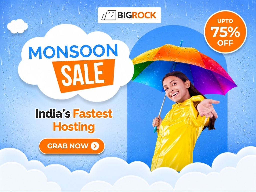 BRC Banner-UP TO 75% OFF on Hosting Plans